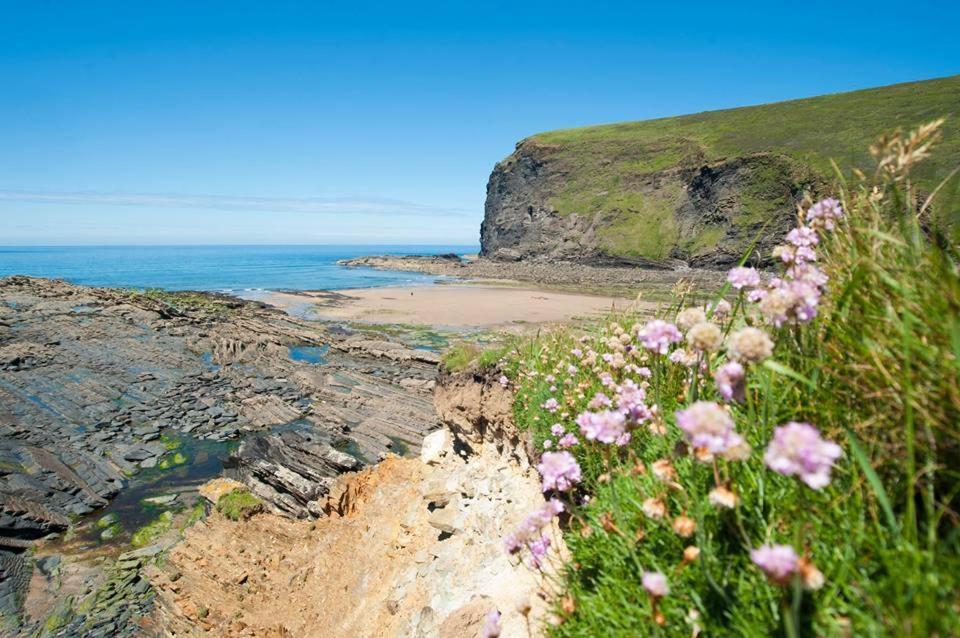 Kiberick Cottage At Crackington Haven, Near Bude And Boscastle, Cornwall Bagian luar foto