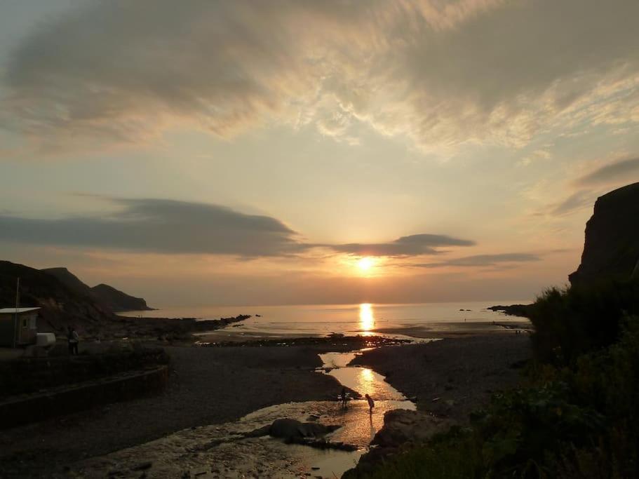 Kiberick Cottage At Crackington Haven, Near Bude And Boscastle, Cornwall Bagian luar foto